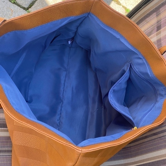 STUNNING large brown tote - Picture 3 of 5